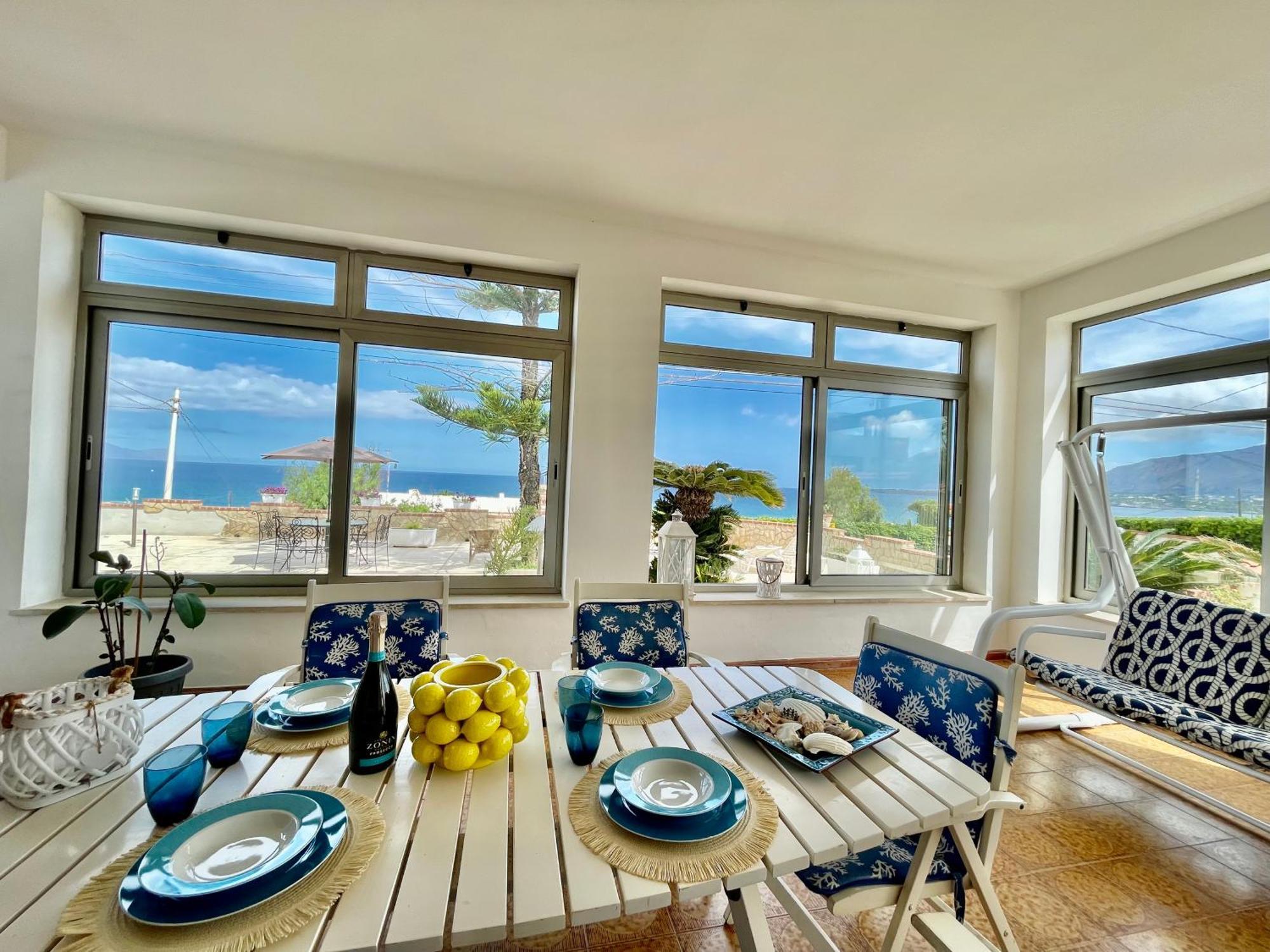 טראפטו Villa Sul Mare Palazzolo מראה חיצוני תמונה